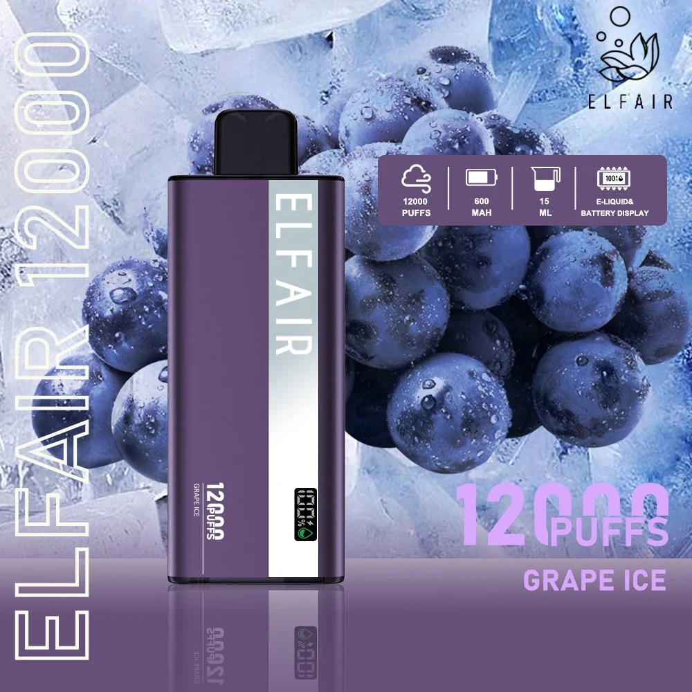 2023 Новые оригинальные одноразовые vape Elpair 12000/12K с 10 вкусов