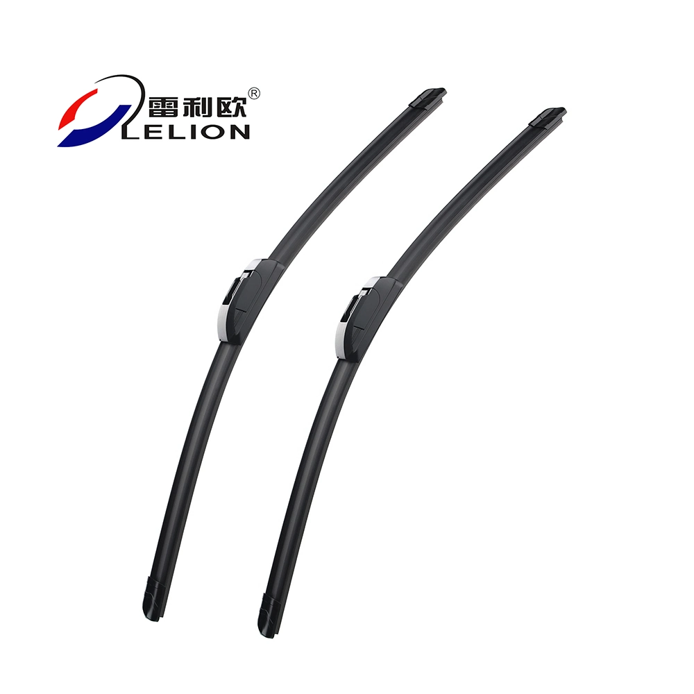 Универсальное безрамное автомобилеветровное ветровое стекло Lelion Universal Front Wiper Blade Щетки стеклоочистителя резиновый стеклоочиститель ветрового стекла Натуральный черный Нинбо