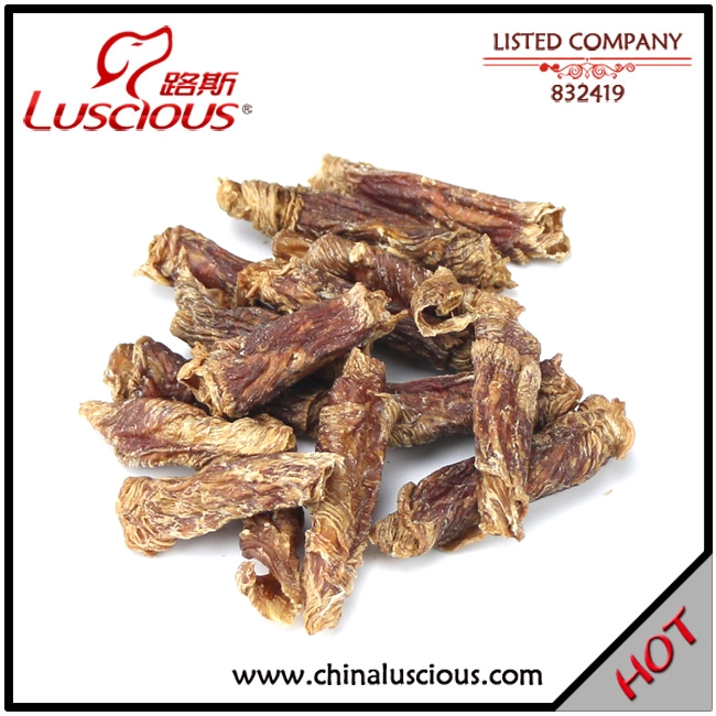 Dried Duck Strip Dog Snack Cat Treats Dry Pet Food Supplier