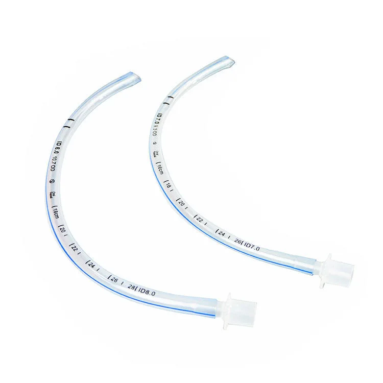 Wholesale/Supplier Medical Consumables China Manufacture Disposable Oral/Nasal Endotracheal Tubes Without Cuff