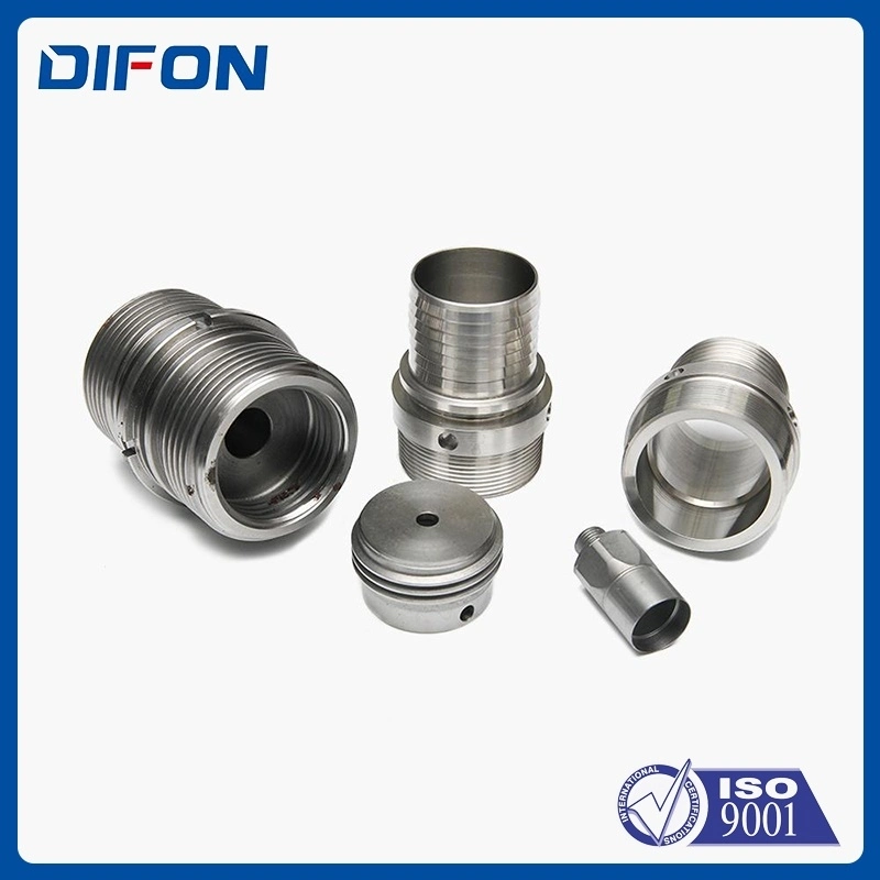 Custom Manufacturing Clear Machined Aluminum Alloy Car Air Filter Fuel Filter Cup CNC Turned Stainless Steel