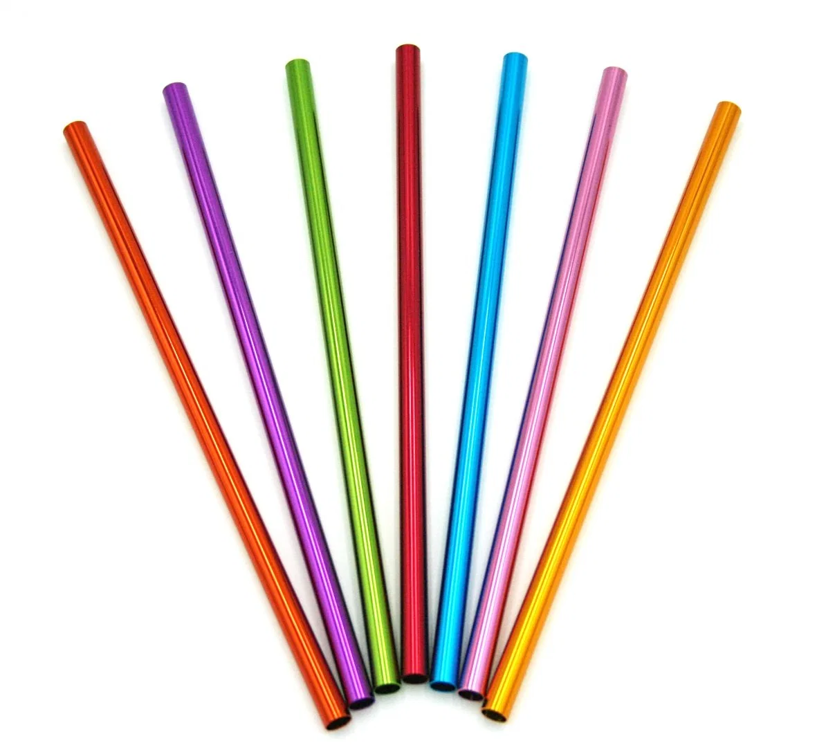 Eco Food Grade Bend Flexible Metal Resuable Drinking Straws