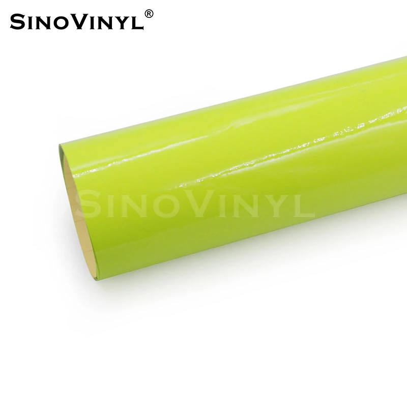 SINOVINYL fluorescente Cricut autoadhesivas de papel de vinilo de corte