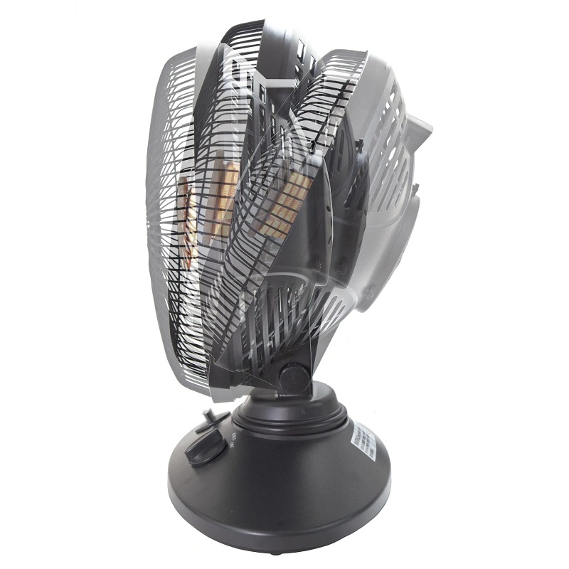 New-Style Adjustable Tilt 7-Degree Oscillation Table Floor Electric Fan Heater