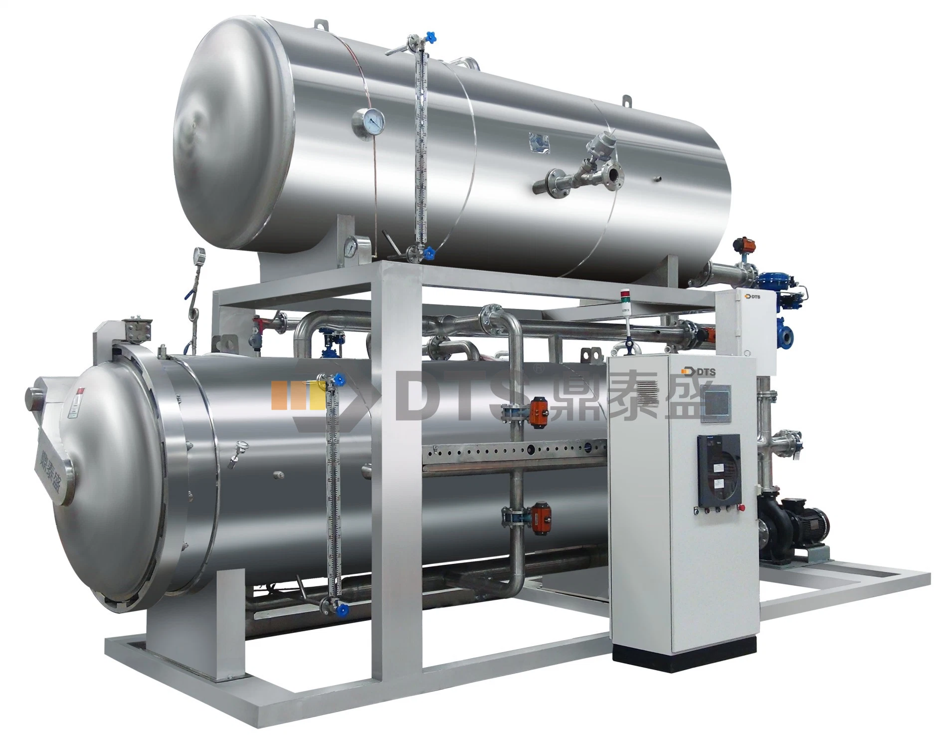 Quality Performance Water Immersion Retort/Autoclave for Foods and Beverages in Pouches