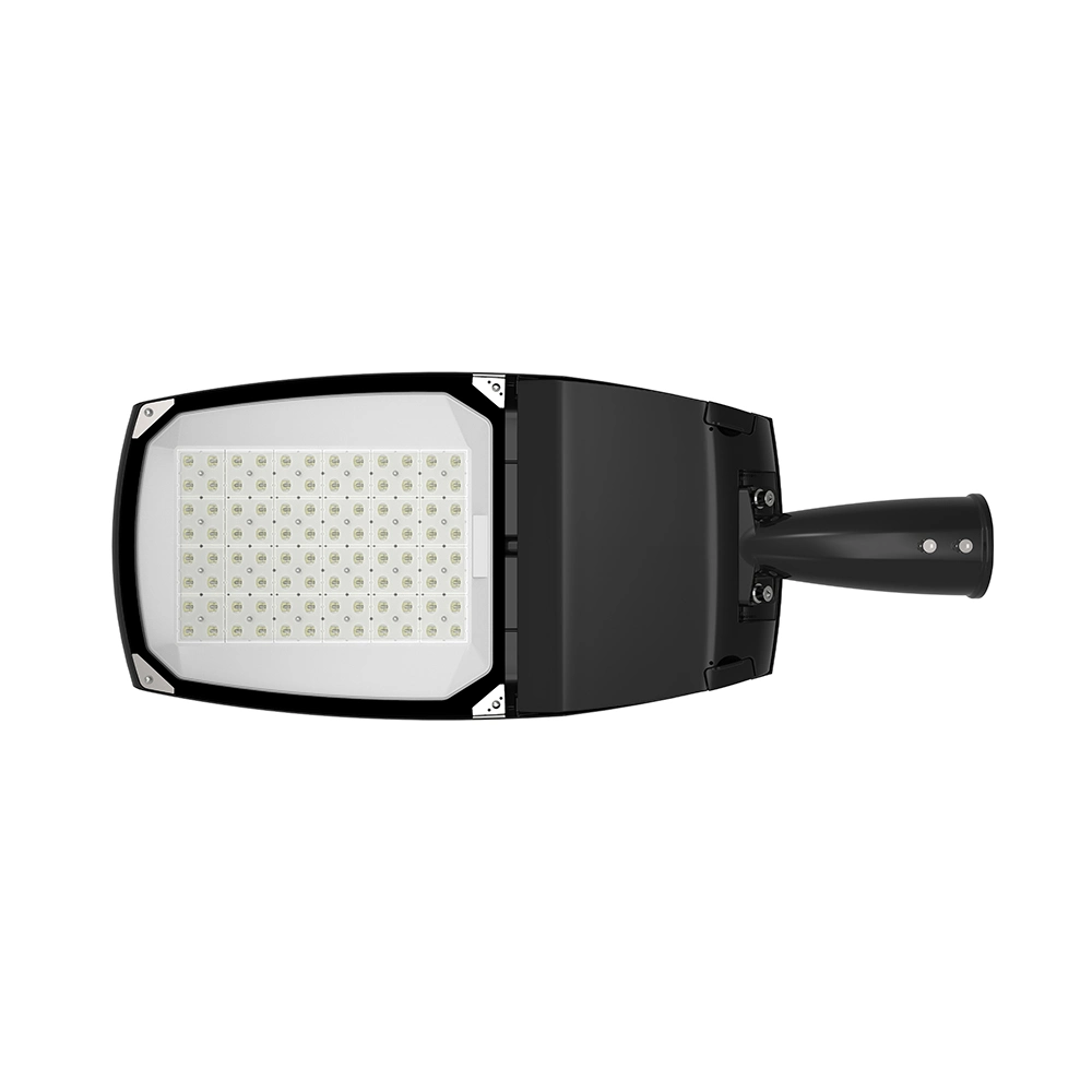 Novos candeeiros IP66 IK08 100 W 150 W 200 W 240 W LED Street Luz China fornecimento LED SMD luzes Pós-luz de fábrica