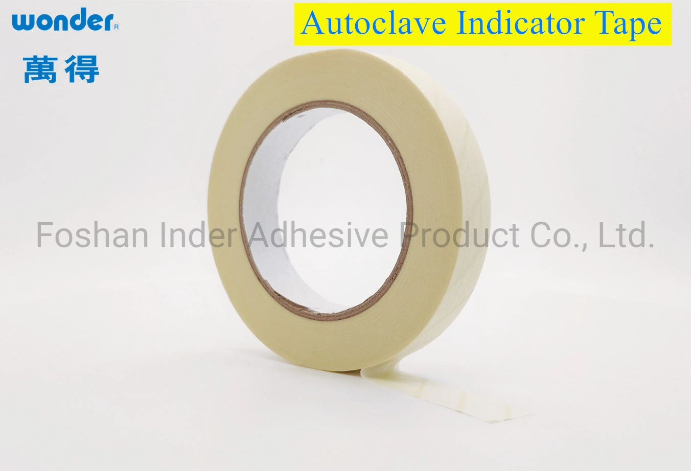 Autoclave Indicator Self Adhesive Tape for Sterilization Process- Wonder Brand