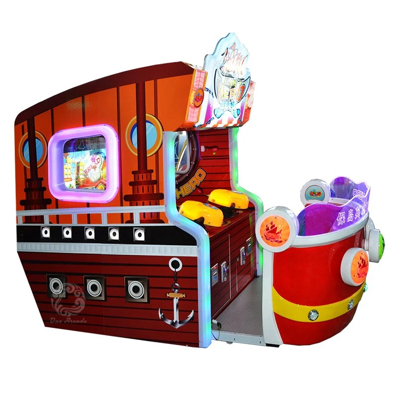 Amusement Park Coin Operated Kids Water Gun Shooting Electronic Arcade Game Machine