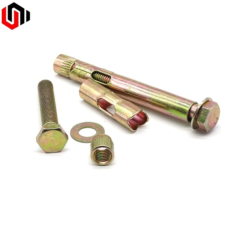 Sleeve Anchor/ Elevator Expansion Bolts Grade 4.8 Carbon Steel Zinc Plated