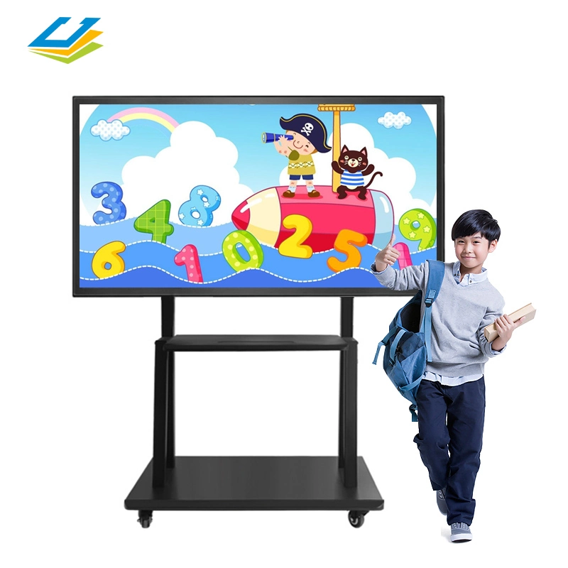 شاشة عرض LED تفاعلية 65 75 86 LCD تعمل باللمس التفاعلي شاشة Smart Board Android