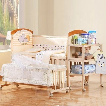 Hot Sale Cradle Baby Moses Basket/Wooden Baby Cribs/Modern Swing Cot Bed