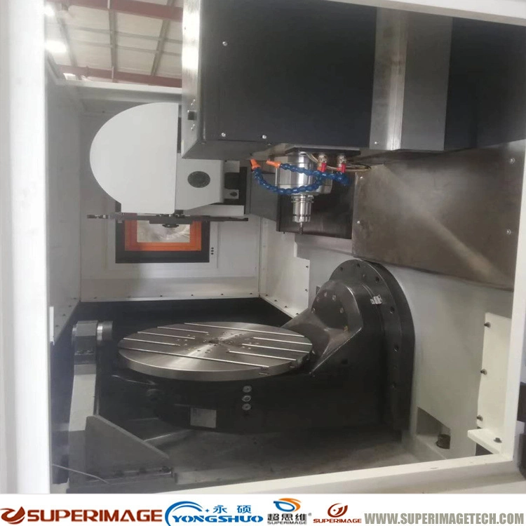 Sistema integrado de 5 Ferramenta de máquinas CNC Eixo/Ferramenta de moagem de CNC 5 centro de maquinagem CNC do Eixo
