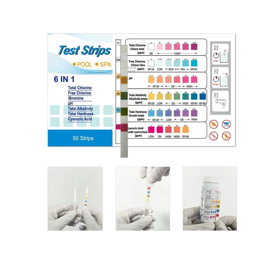 High Accuracy Water Quality Test Strip