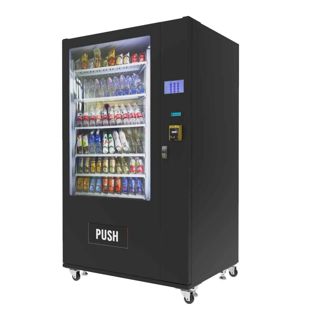 Máquina automática de Venda automática de bebidas frias de Energia para soda e alimentos