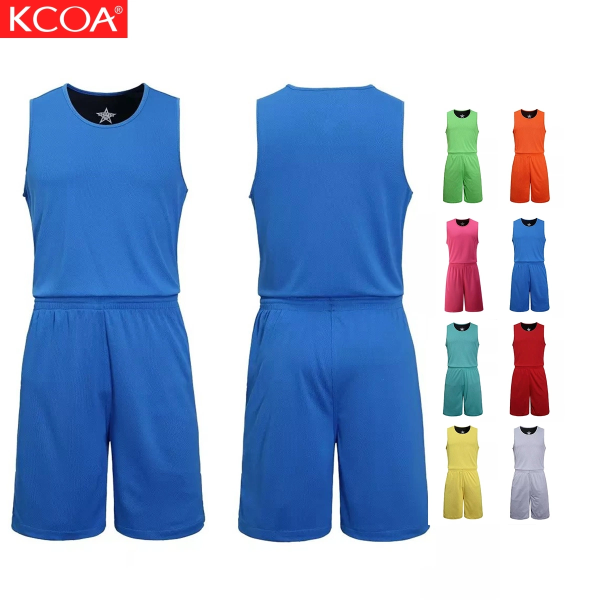 2021 Kcoa Wholesale/Supplier High quality/High cost performance Reversible Breathable Man Basketball Shorts