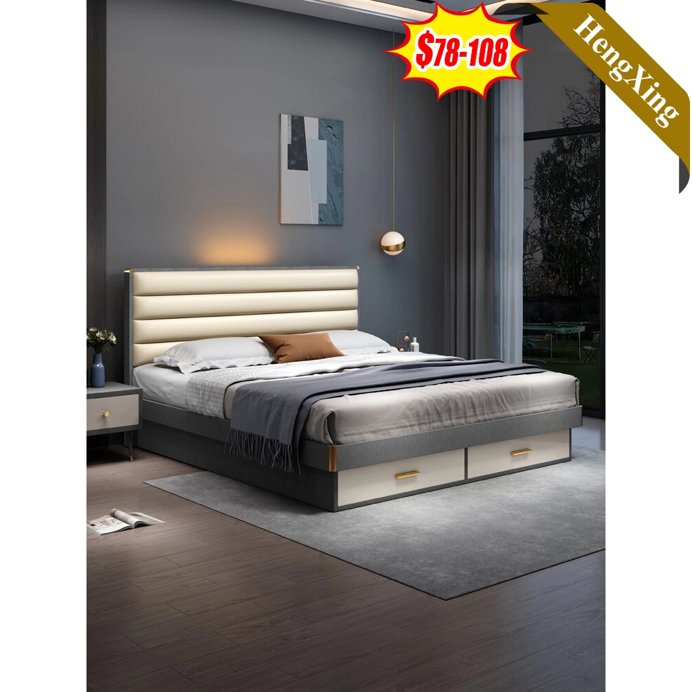 Modern Customizable Luxury Home Furniture King Queen Size Bedroom Murphy Foldable Bed Frame