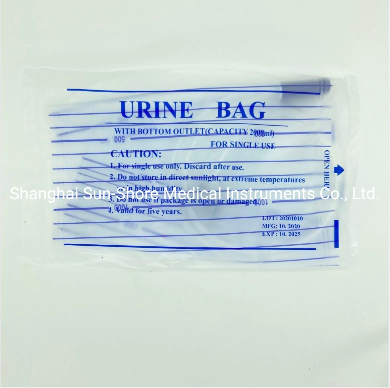 2000ml Economic Disposable Urine Bag