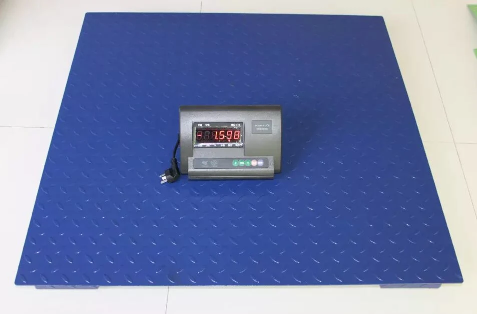 1000kg-5000kg Digital Checkered Platform Floor Balance Scale