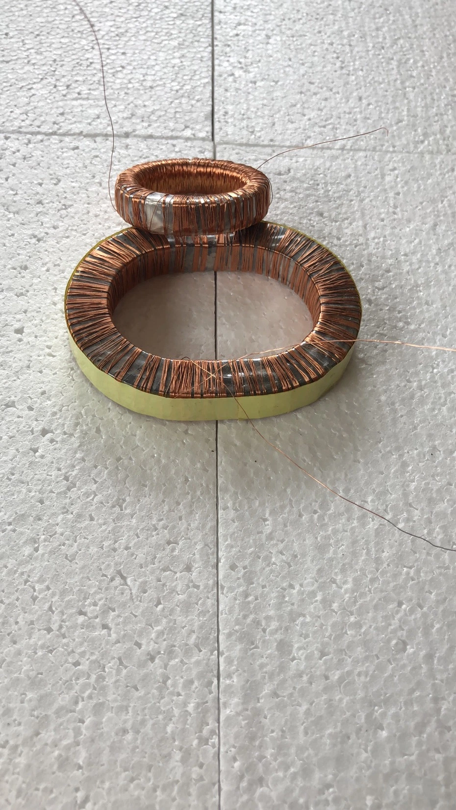 China Customized Iron Core with Copper Wire Winding Transformer Coil