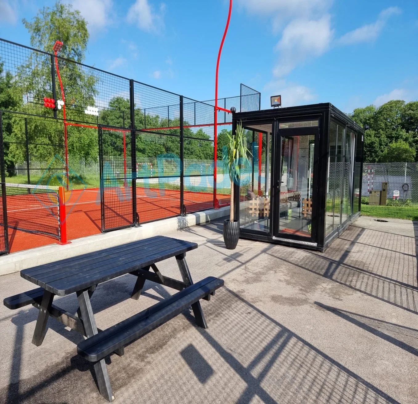 Wholesale/Supplier Buy Indoor Outdoor Sport Courts Padel Panoramic Padel Tennis Court Paddle Tennis Court From Art Padel