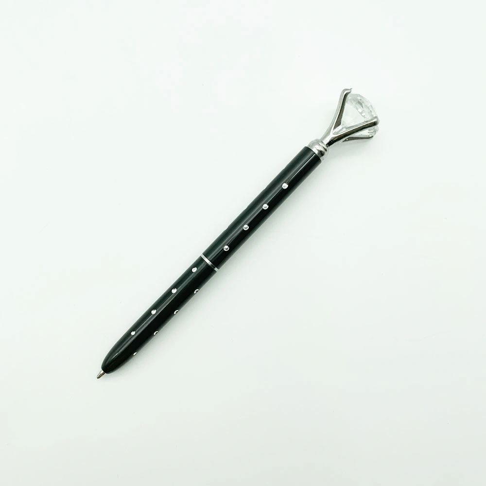 Customized Logo Promotional Metal Ballpoint Pen Diamond Pen