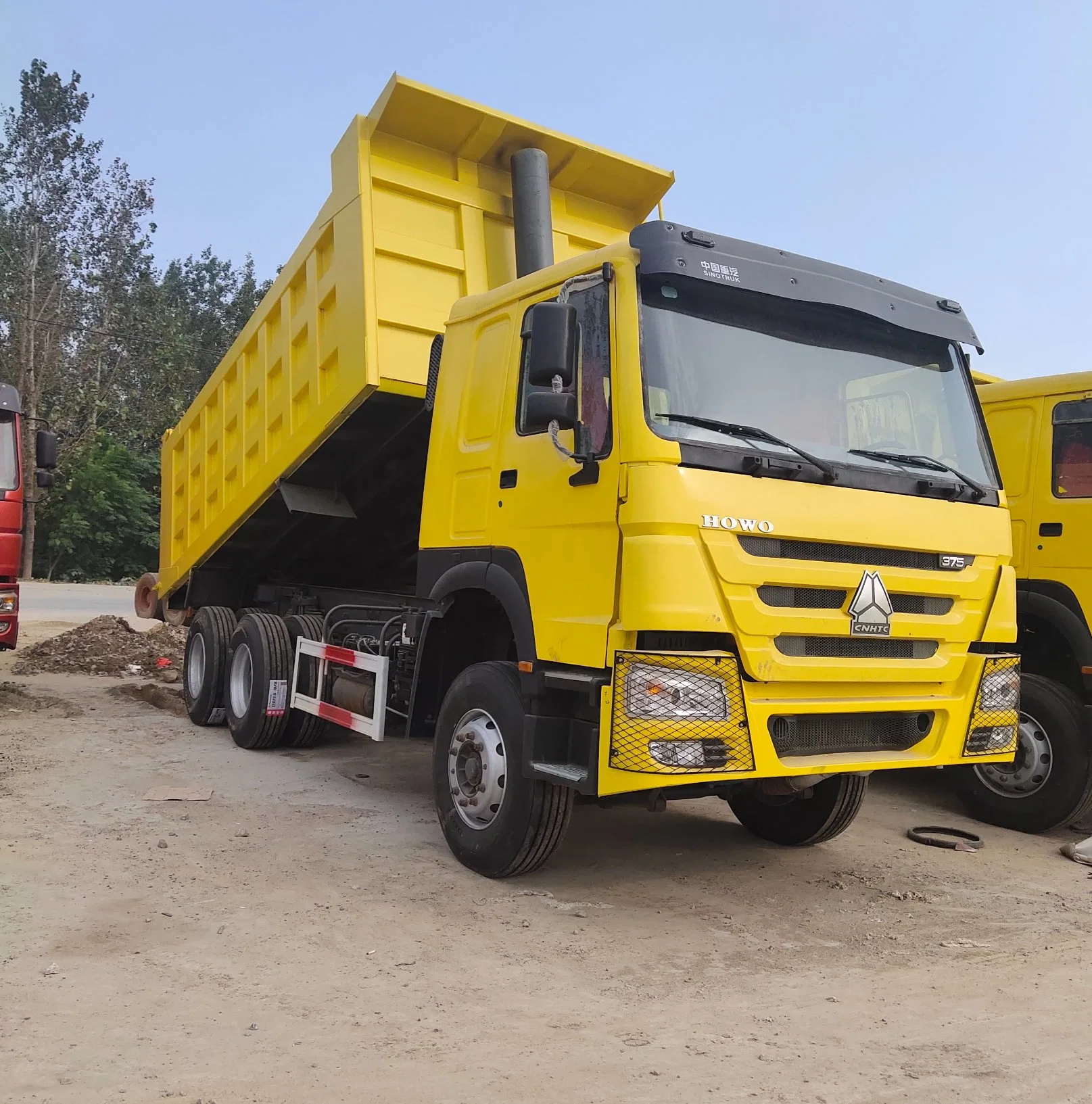 Sinotruk HOWO 6*4 Caminhão Basculante 10 Rodas Caminhão Basculante pesado de transporte de Engenharia