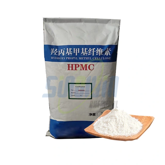 High Viscosity Construction Thickener Materials Hydroxypropyl Methyl Cellulose HPMC for Tile Glue