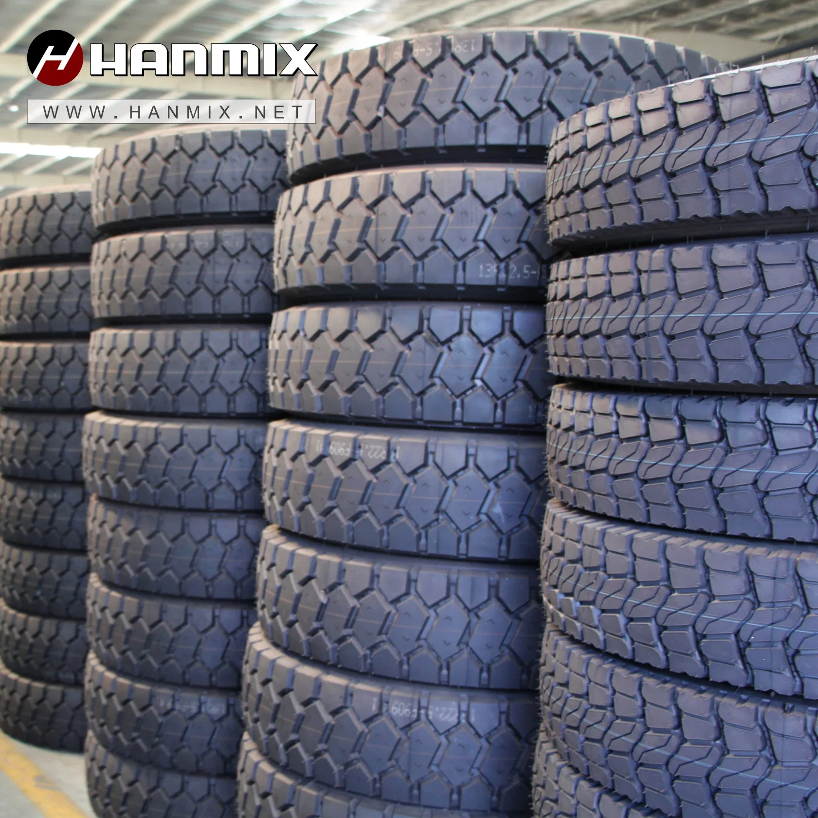 Hanmix All Steel Radial Dump Truck Tires Bus Tire Light Truck LTR TBR Truck&Bus Tyres Truck Tires 11r22.5 12r22.5 13r22.5 295/80r22.5 315/80r22.5