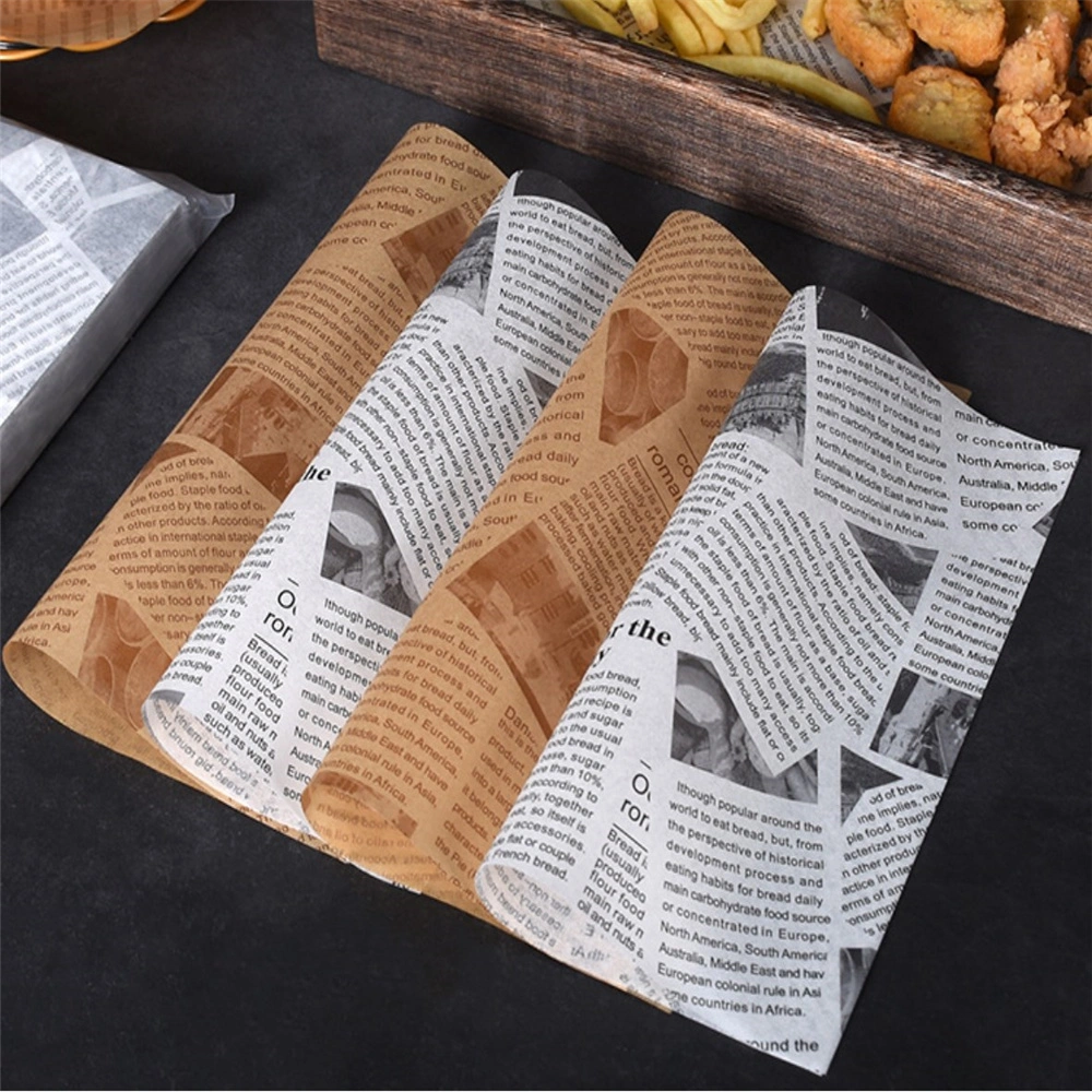 Eid Wrapping Hot Dog Sleeve Custom Hamburger Cheese Burger Sandwich Paper