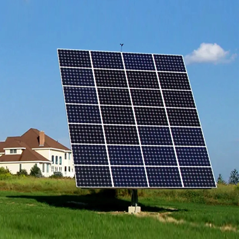 La energía Solar Fotovoltaica Energía Solar Tracker Seguimiento de 2 ejes Solar Kit Sistema de estanterías