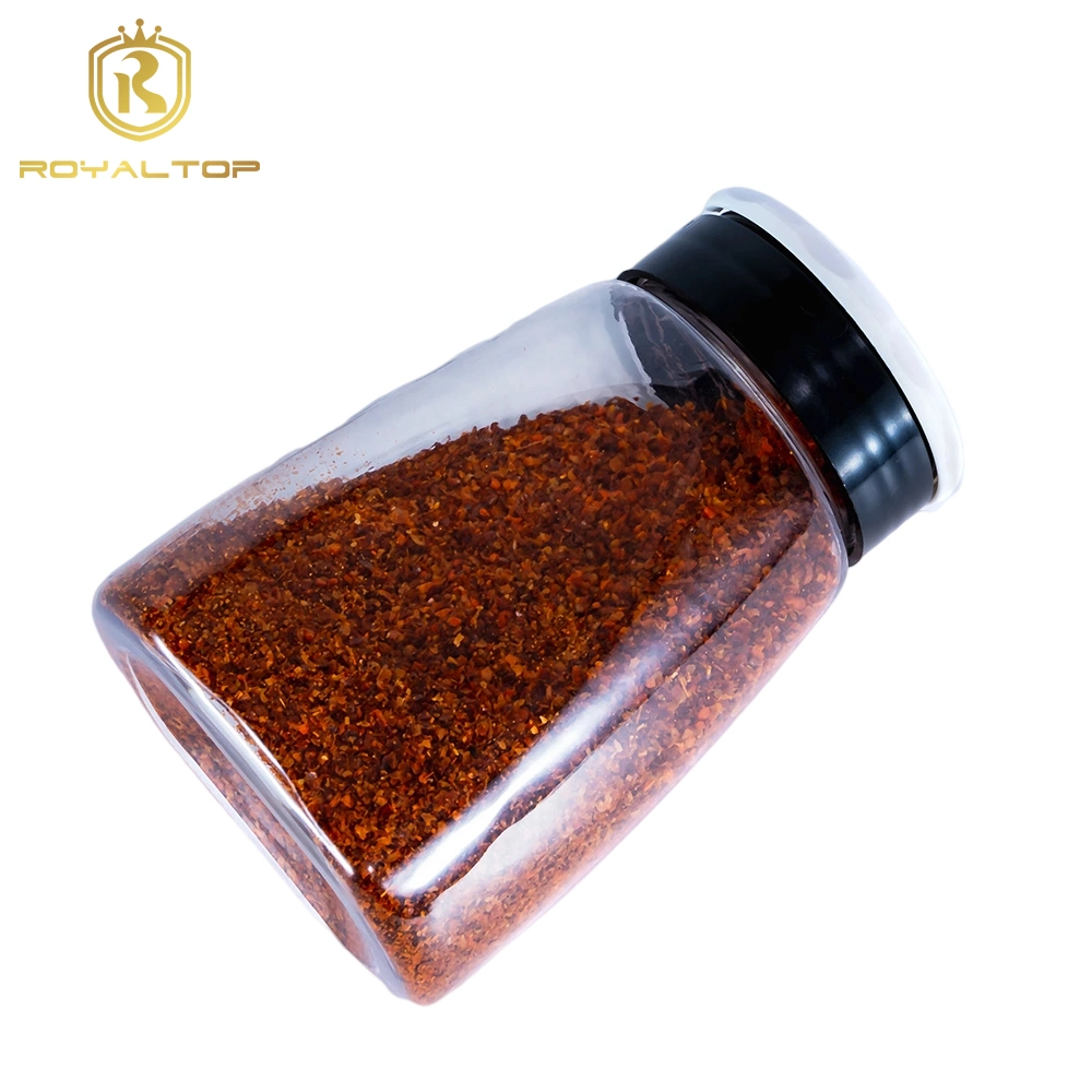 BBQ 200ml Empty Square Spice Jar Salt Shaker Plastic Spice Bottle