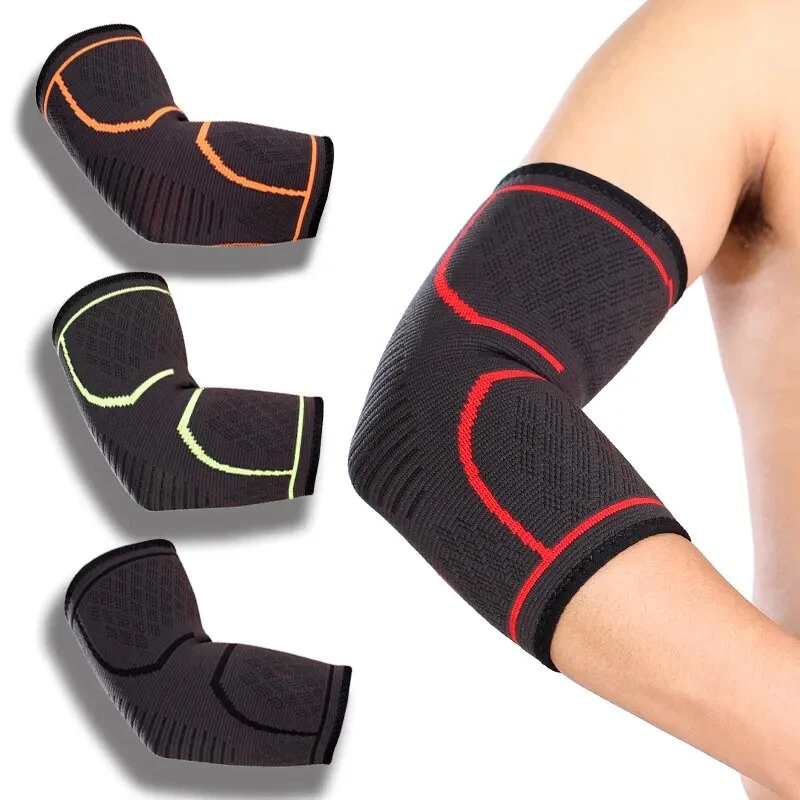 Absorb Sweat Sport Basketball Arm Sleeve Elbow Brace Neoprene Elbow Support