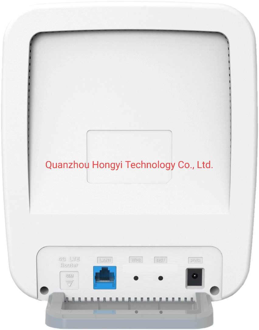 Routeur Wifi 4G modèle B3/B7/B20/B31/B40 avec modem LTE 4G Cat4 Prend en charge la bande LTE-FDD LTE-TDD avec WiFi 2,4 GHz et WAN simple / Port LAN