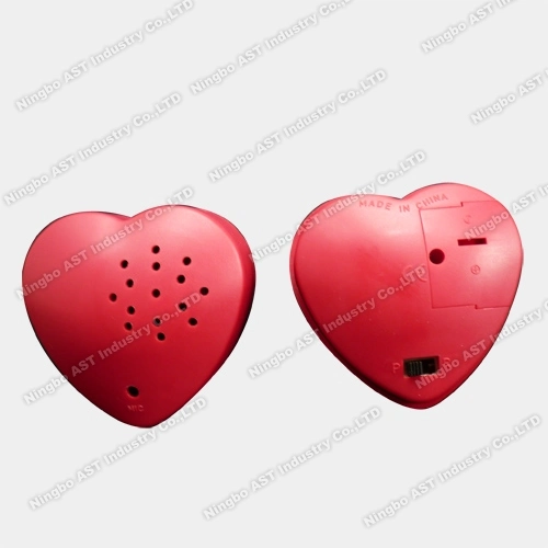 Heart Shape Voice Recorder, Recordable Heart Necklace