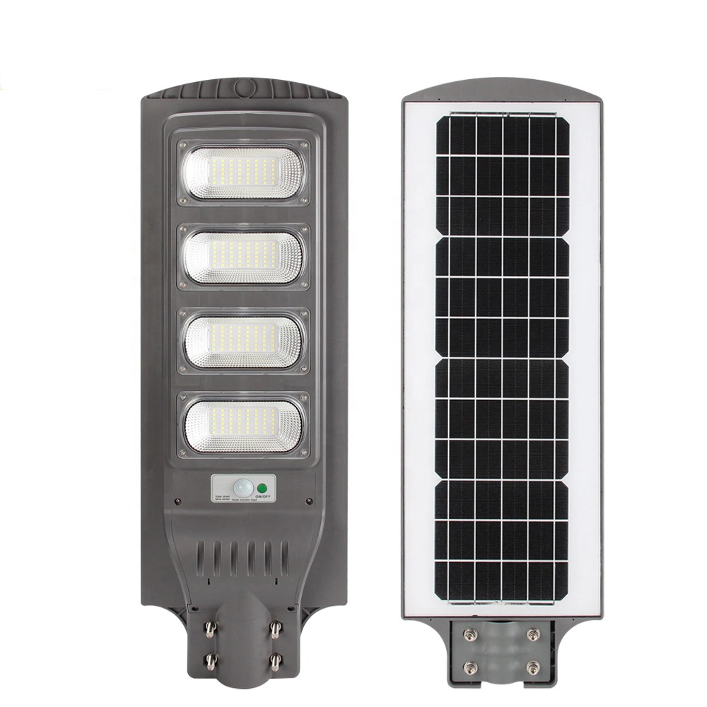 Ampara Focos Exterior LED Solar Solares Pará Alumínio exterior 60W 90W 120W Luz da Coluna Solar