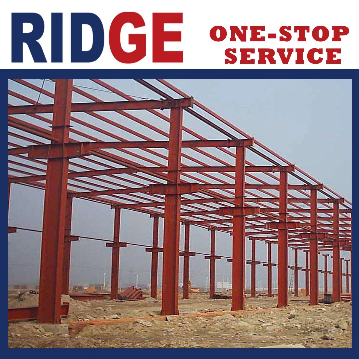Pefabricated Construction Materials Building Steel Structure for Factory Warehouse