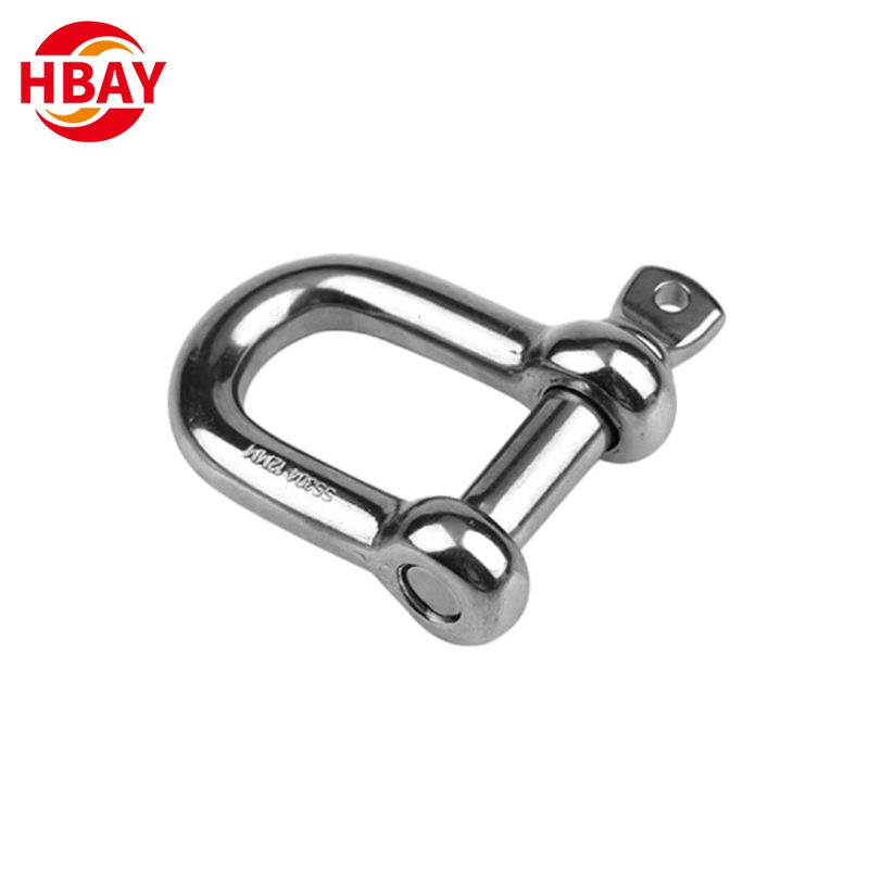 High Forged Strength Screw Pin Dee Shackle for Lifting Rigging