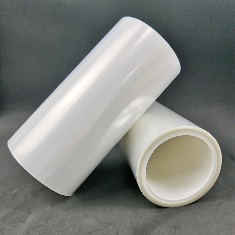 0.188mm Transparent and Clean Pet Fluorine Release Film 6-10 Factory Customized