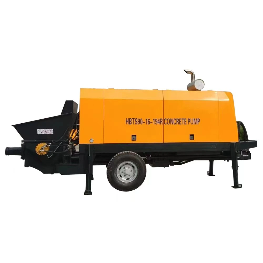 Hbt40/60/80/100/105/110 Diesel Trailer Concrete Pump