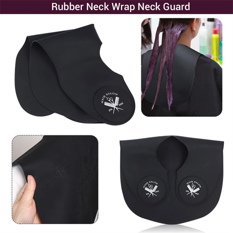 Beauty Tool Silicone Neck Wrap Neck Guard Wrapped Hairdressing Salon Cutting Collar