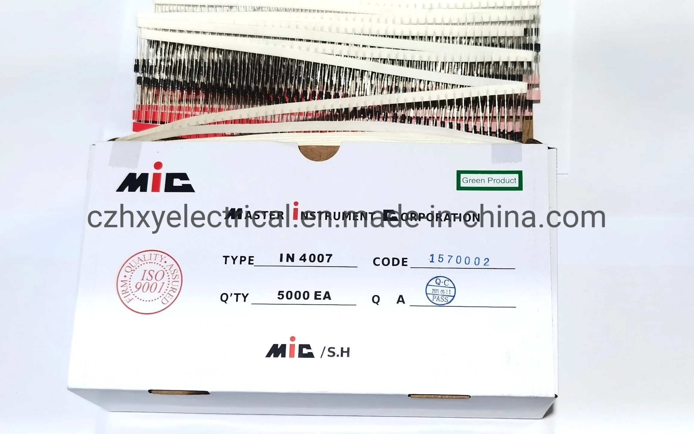 1n4007 with Do-41 Package 1000V/1A General Purpose Rectifier Semiconductor Diode