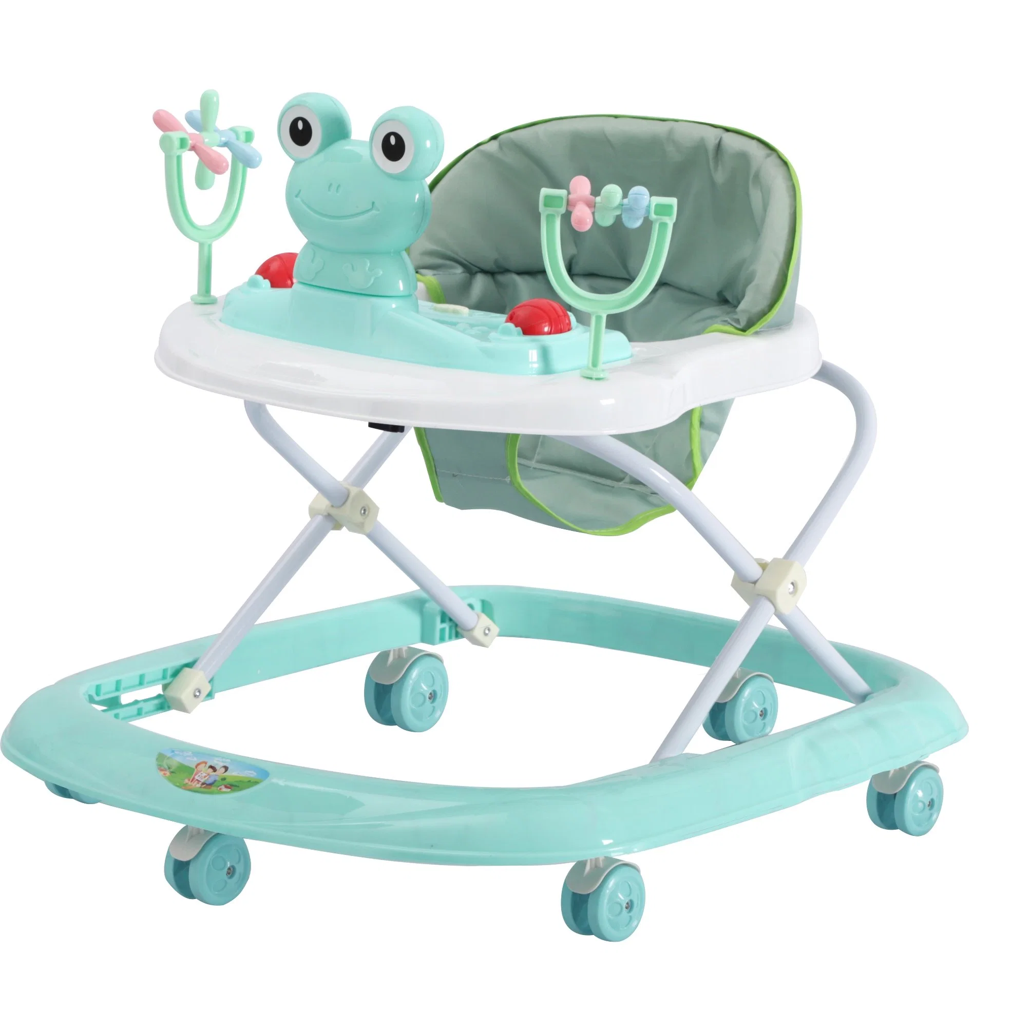 Neues Modell Baby Walker mit Musik PVC Kinder Walking Frame Kinder Übung Spielen Spielzeug