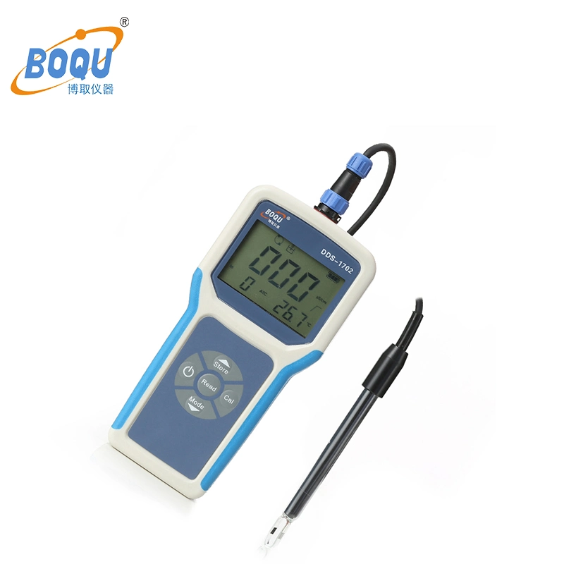 Boqu Portable Dds-1702 Analyzer Factory Price Water Conductivity Probe Portable Conductivity Analyzer Electrical Ec TDS Conductivity Meter