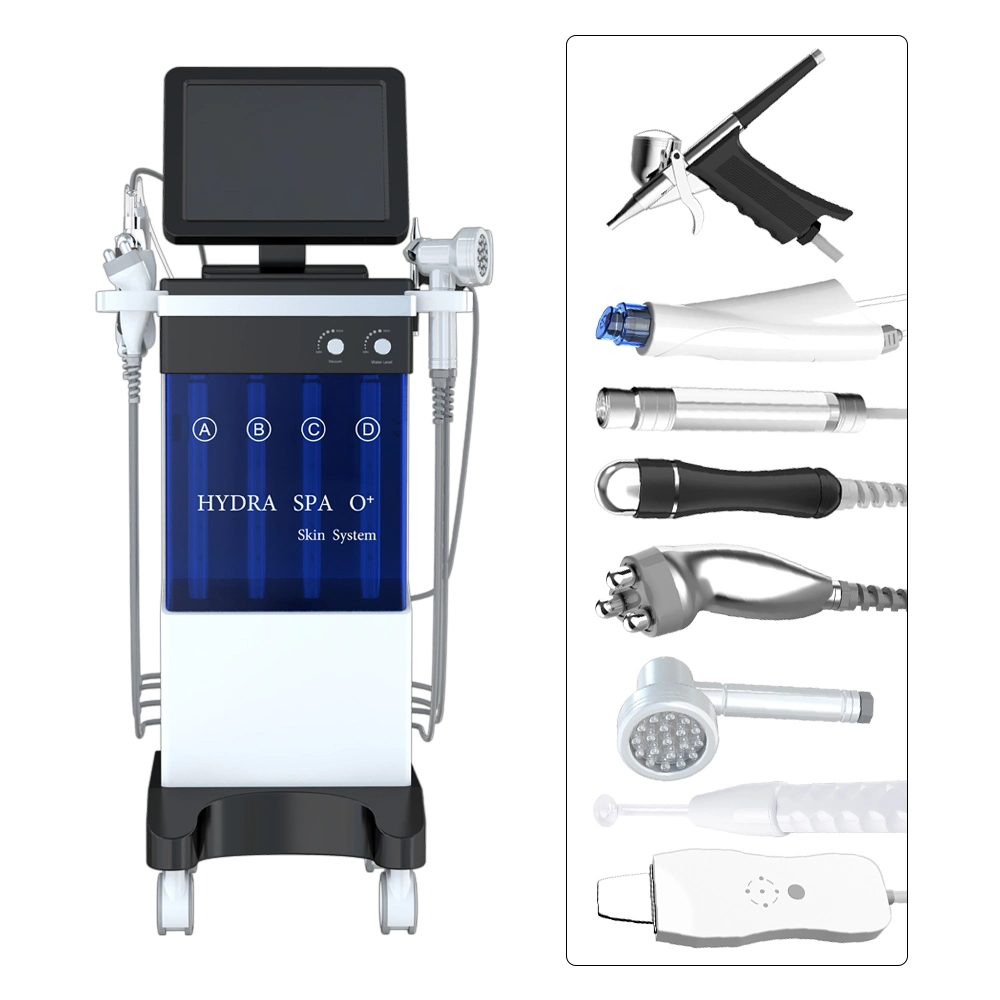 9 en 1 Salon de Beauté Soins du Visage Hydra Dermabrasion Machine