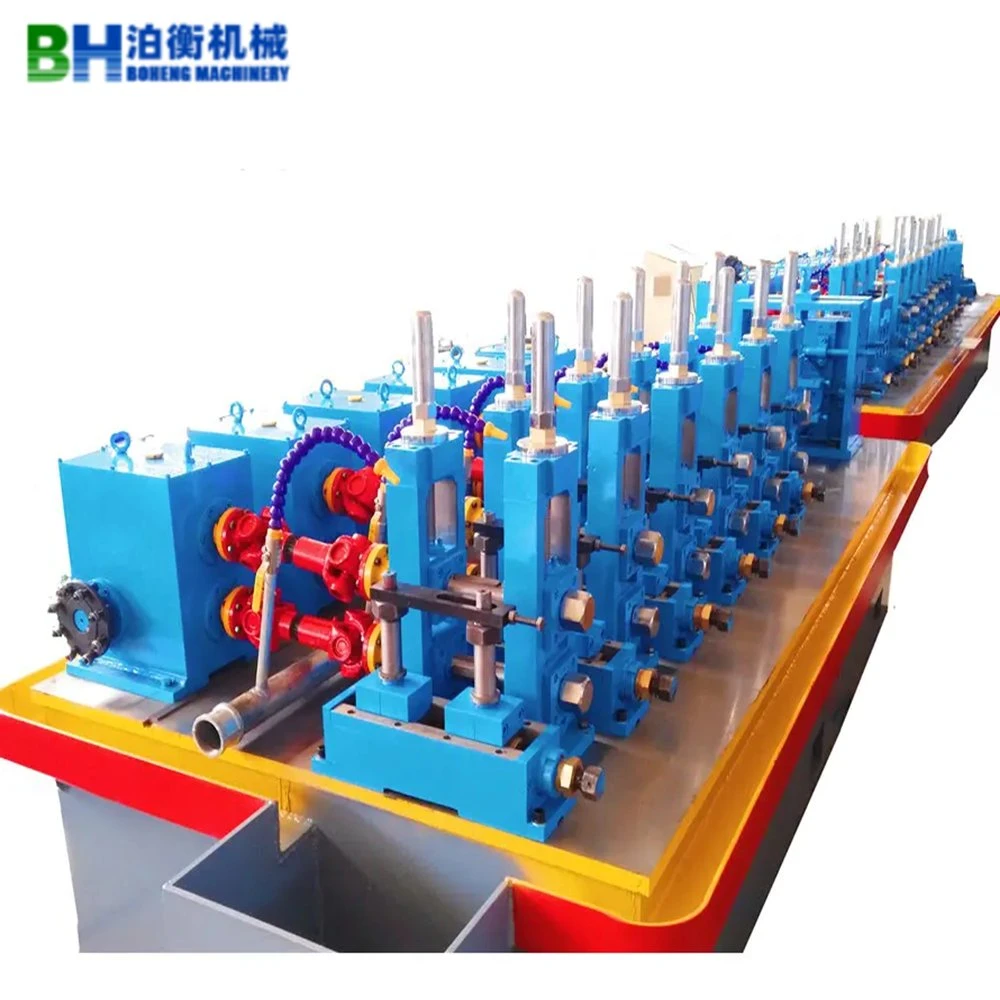 60 X 60 Square Pipe Making Machine / Square Profile Production Line