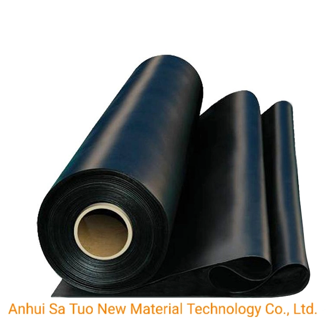 Industrial Wear-Resistant Shock-Absorbing Fabric Back Double Side Rubber Sheet