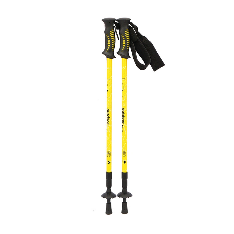 High quality/High cost performance  Foldable Trekking Poles Aluminium Alloy Nordic Walking Sticks Walking Poles Alpenstock