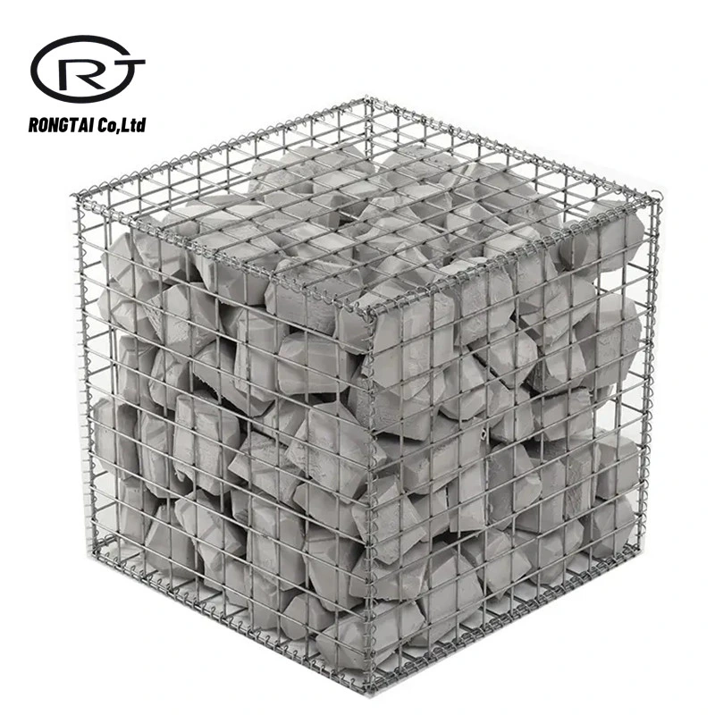 Gabion soldado de hierro/ malla de gabion de piedra/ gabion galvanizado Cages de red