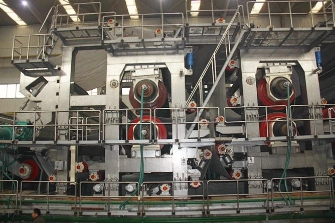 Customized Paperboard Haiyang Waste Recycling Machine Fluting Paper Production Line