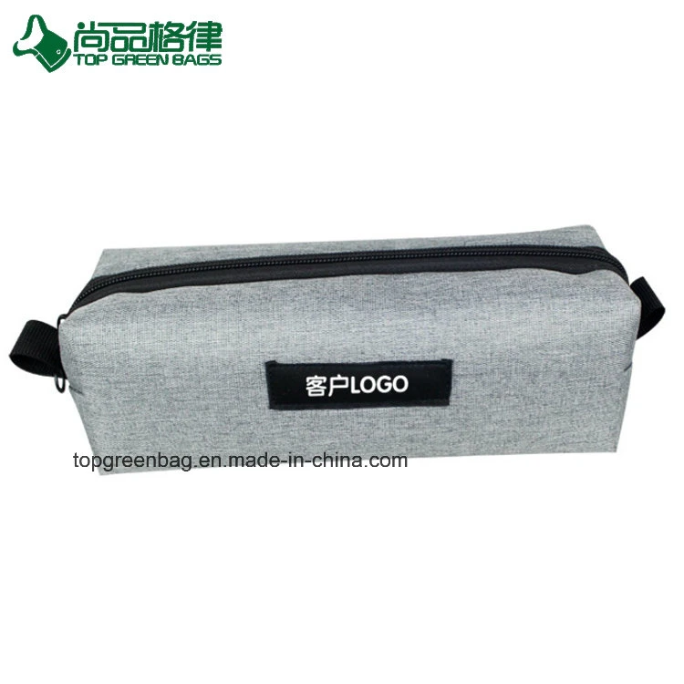 Novo design do saco de carvão de caneta personalizada de logotipo Papelaria Saco de armazenamento